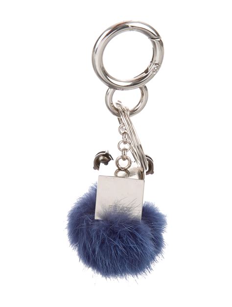 key pouch fendi|Fendi monster keychain.